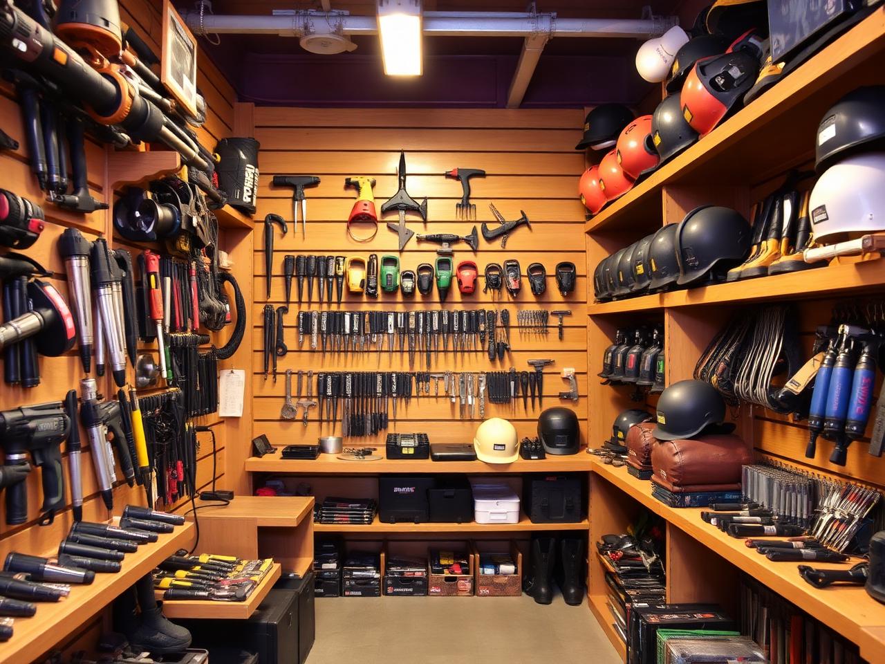 Saif Trade storefront and tool display on S.P Road, Bangalore